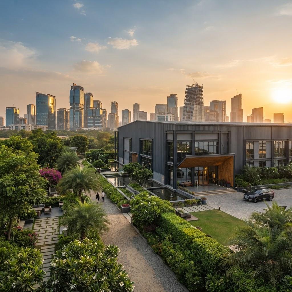 Modern properties and development near Gurugram
